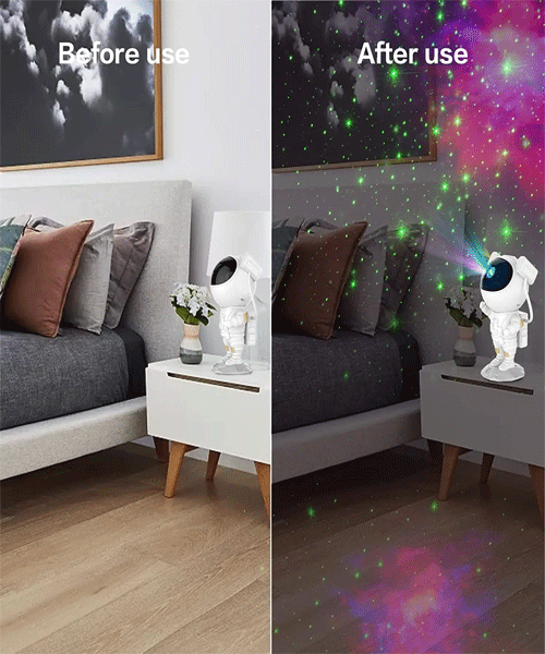 Astronaut Galaxy Starry Projector Light