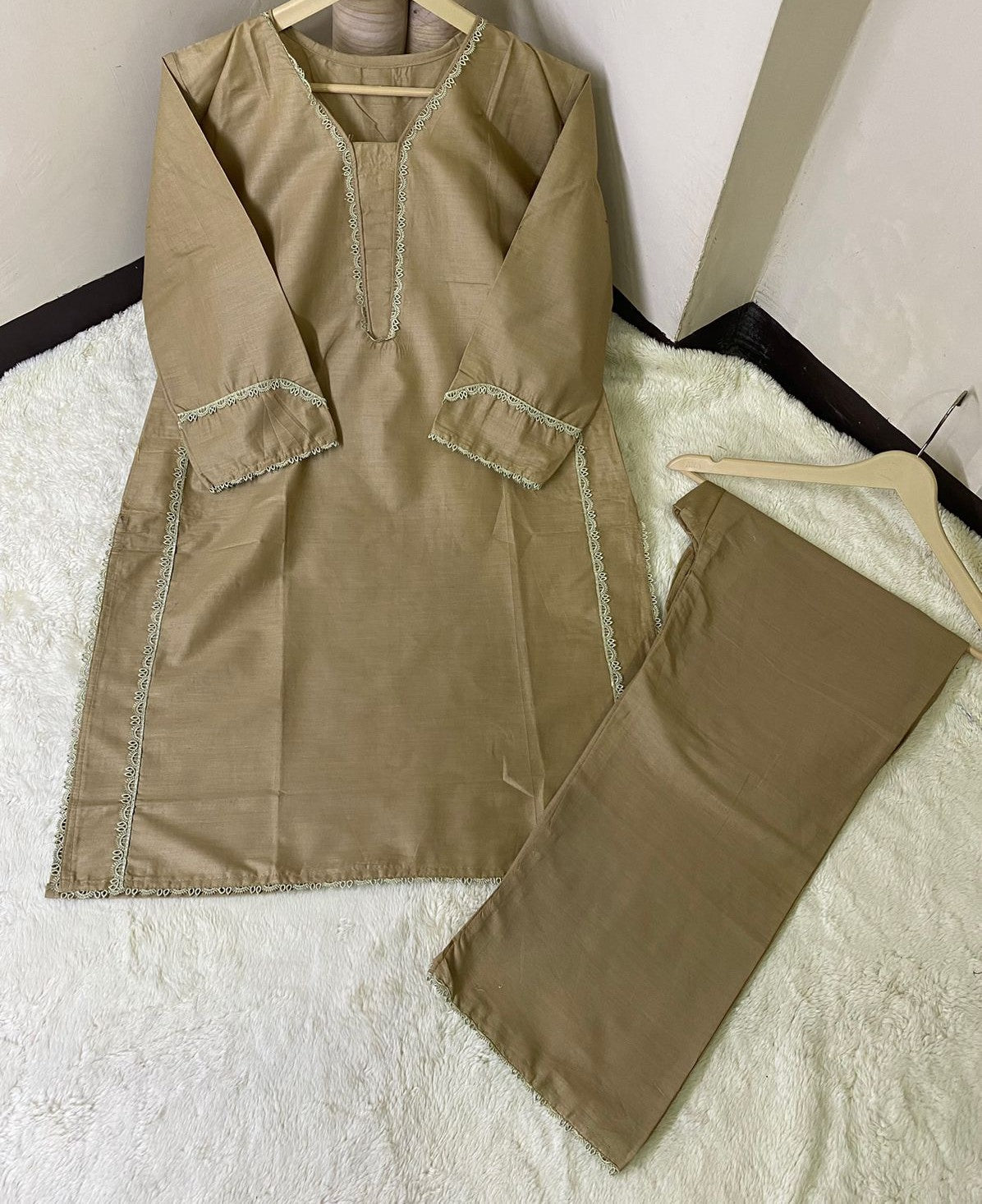 Cotton 2pc Shirt and trouser