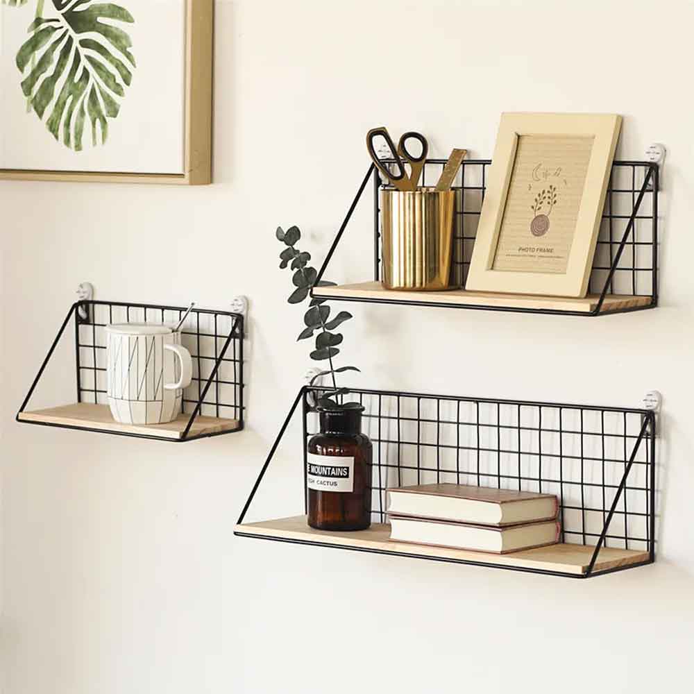 Iron Wall Hanging Storage Shelf