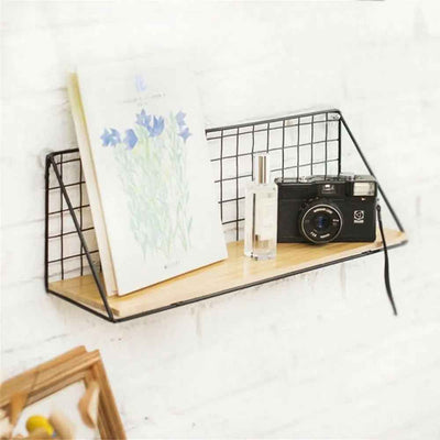 Iron Wall Hanging Storage Shelf