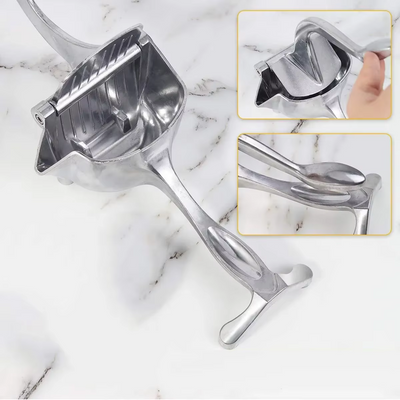 Manual Juice Squeezer Aluminum Alloy Hand Pressure Juicer Pomegranate Orange Lemon Sugar Cane Juice Kitchen Bar Fruit Tools Acce