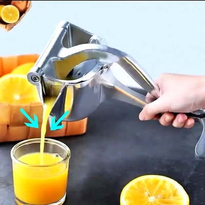 Manual Juice Squeezer Aluminum Alloy Hand Pressure Juicer Pomegranate Orange Lemon Sugar Cane Juice Kitchen Bar Fruit Tools Acce