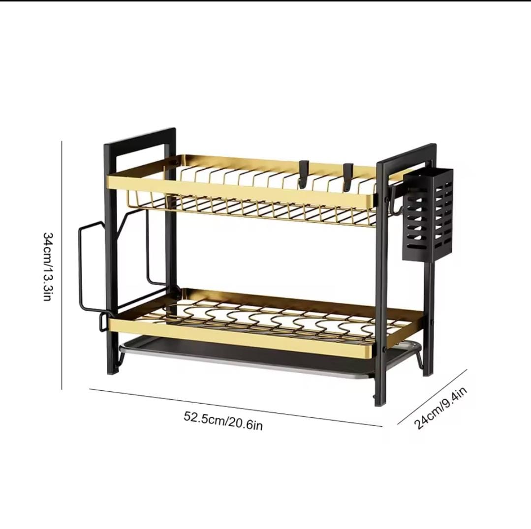 Dish storage rack