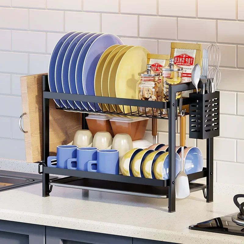 Dish storage rack