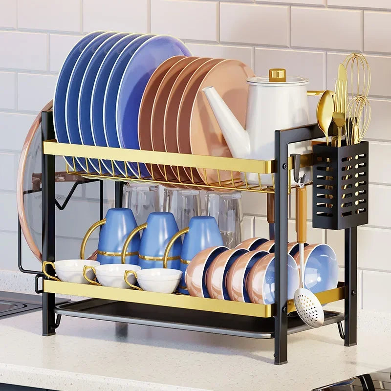 Dish storage rack