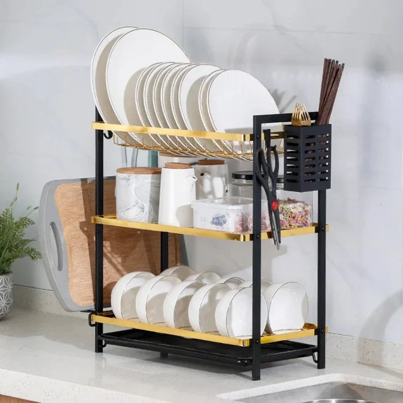 Dish storage rack