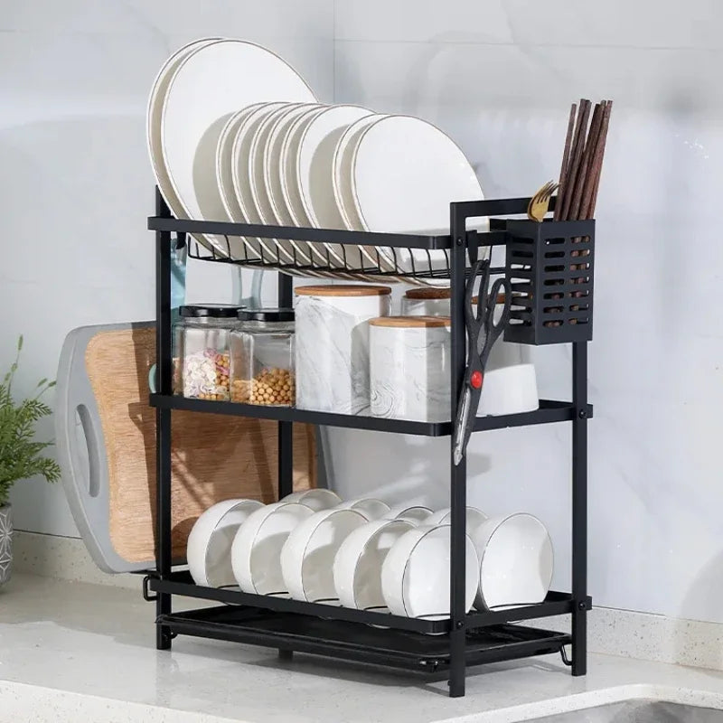 Dish storage rack