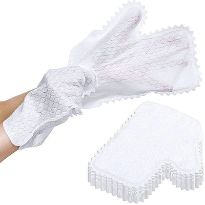 10pcs fish scale gloves